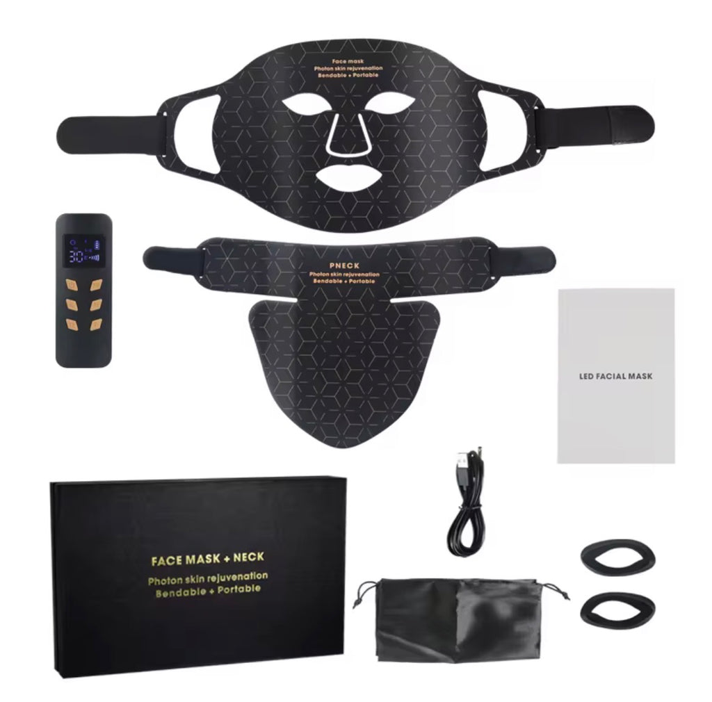 Anti aging Led face mask skin rejuvenation therapy