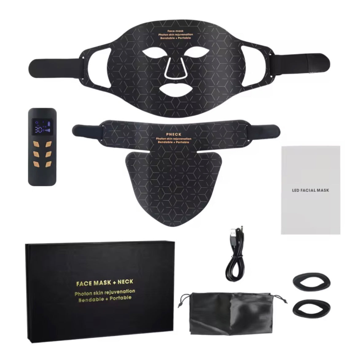 Anti aging Led face mask skin rejuvenation therapy