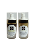 Organic Anti-Acne Two-Step System Facial Wash and Moisturizer - For MEN