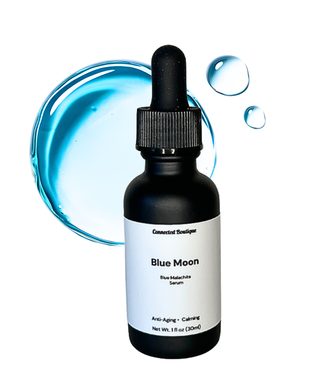 Blue Moon - Blue Malachite facial serum with collagen & hyaluronic acid