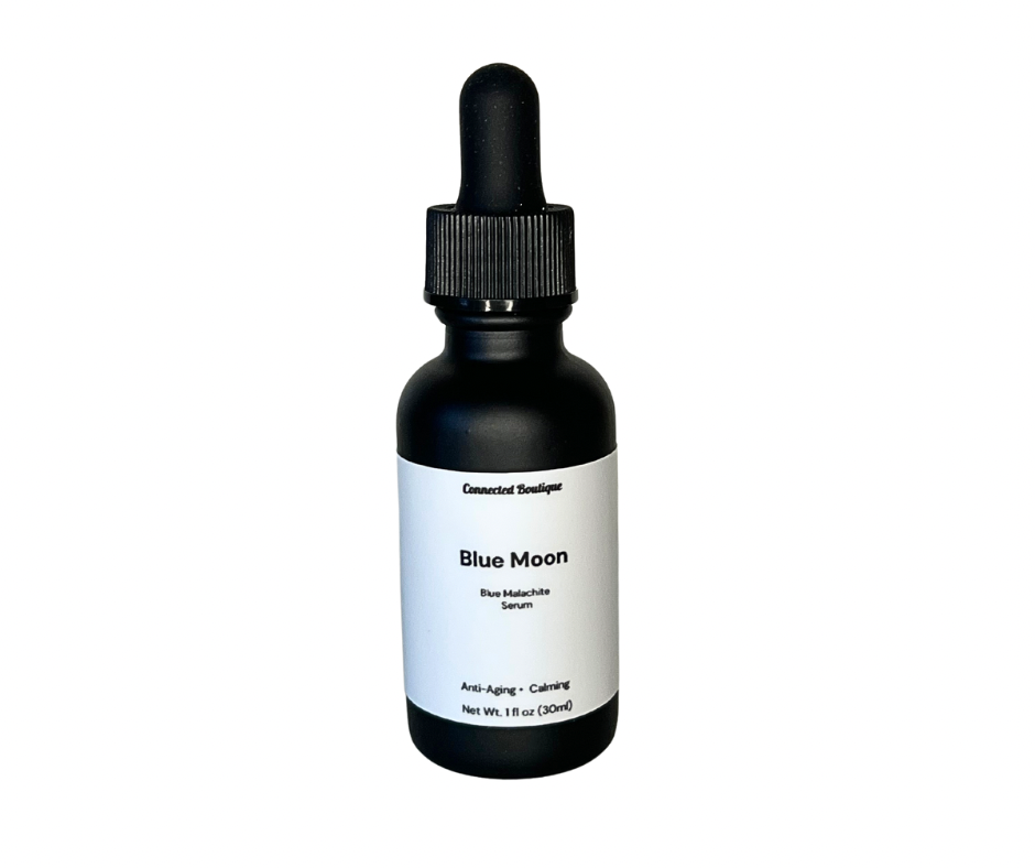 Blue Moon - Blue Malachite facial serum with collagen & hyaluronic acid