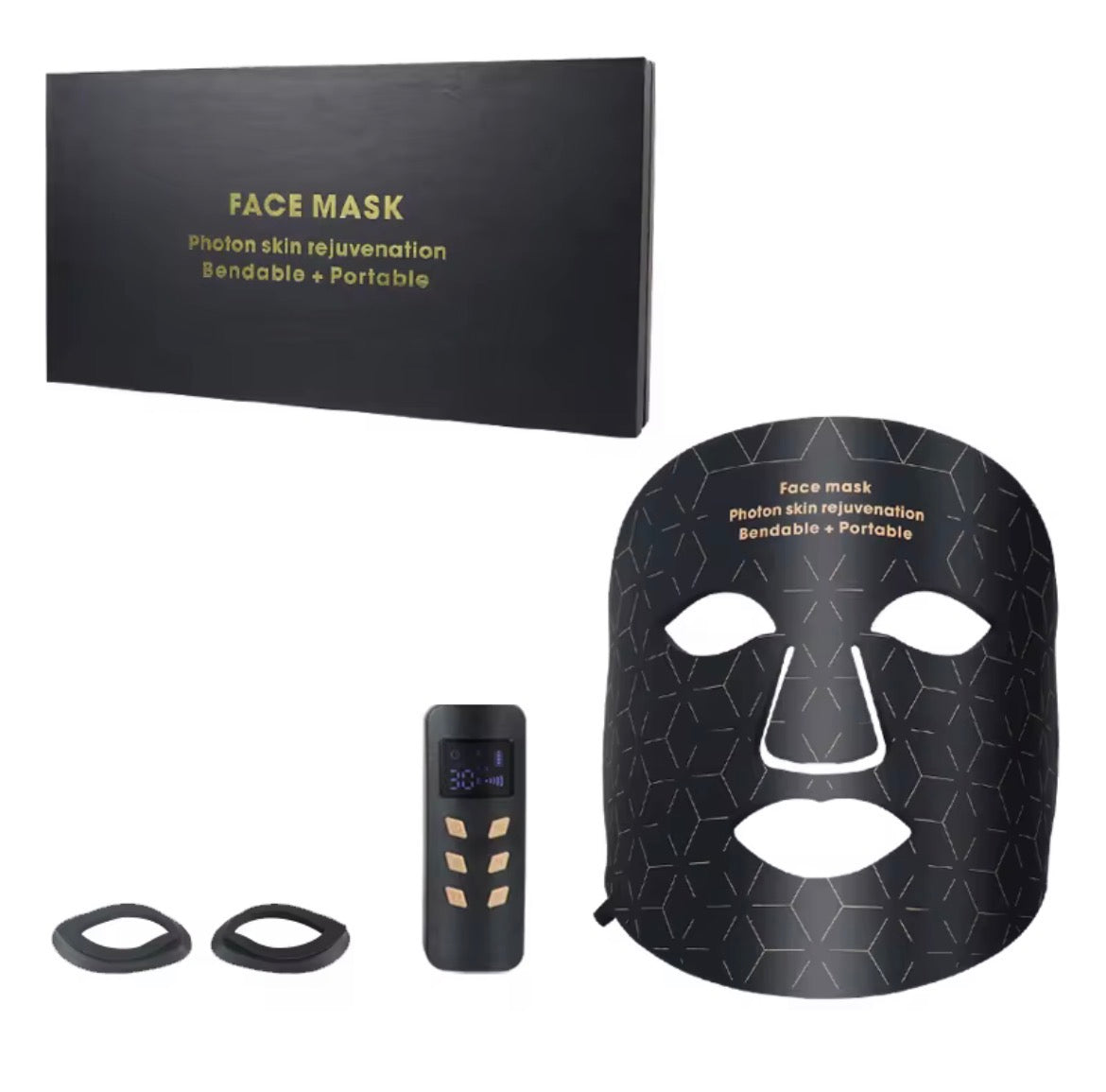 Anti aging Led face mask skin rejuvenation therapy
