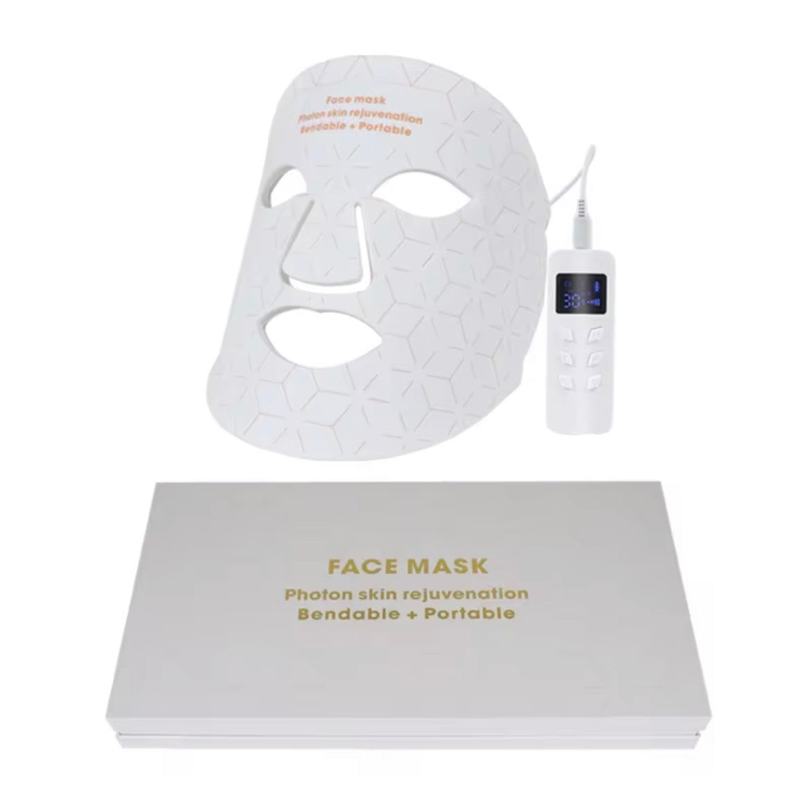 Anti aging Led face mask skin rejuvenation therapy