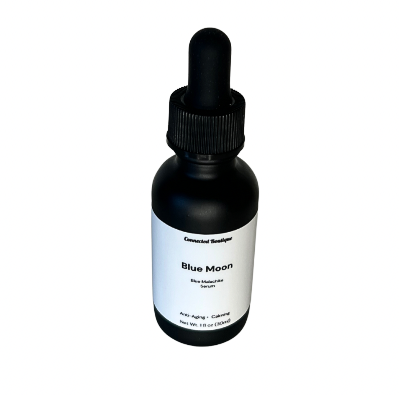 Blue Moon - Blue Malachite facial serum with collagen & hyaluronic acid