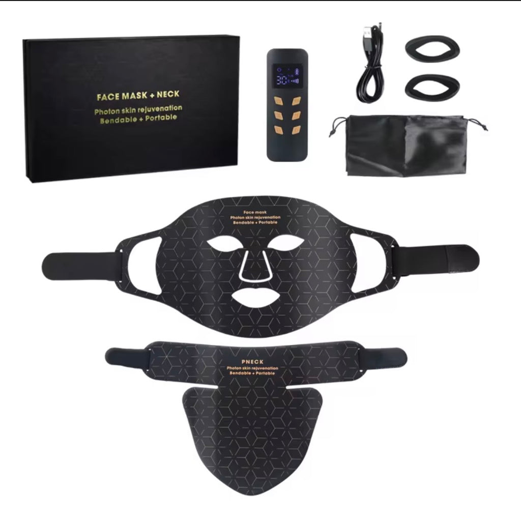 Anti aging Led face mask skin rejuvenation therapy