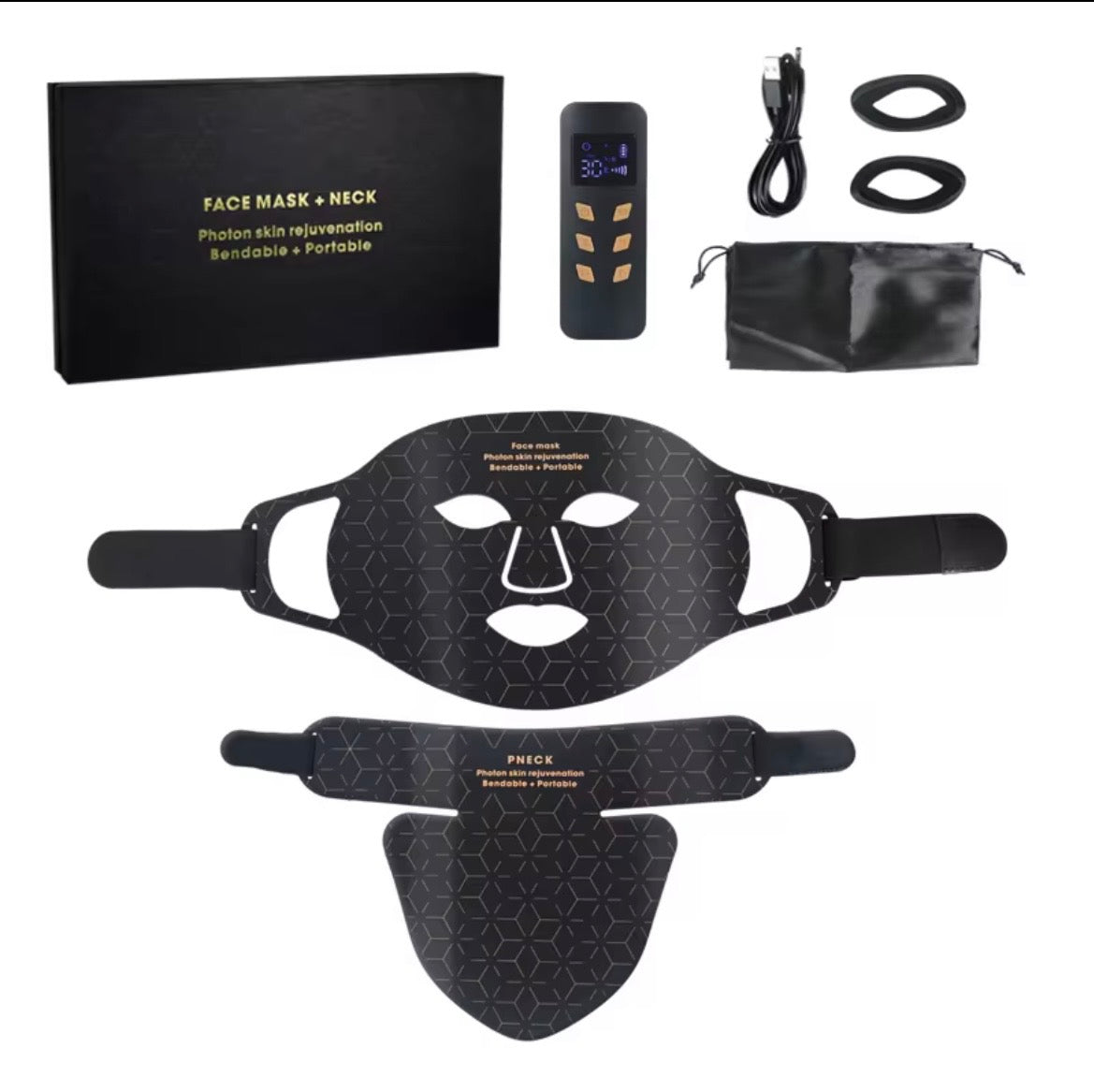 Anti aging Led face mask skin rejuvenation therapy